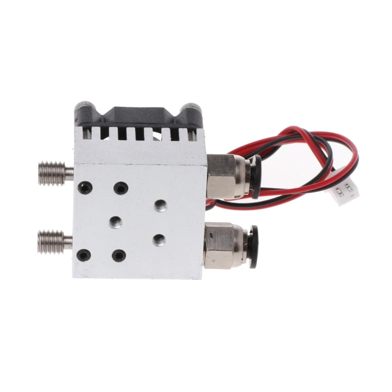 

Double Nozzle Remote Extruder Double Head Multi-Extrusion V6 Dual Head 1.75mm