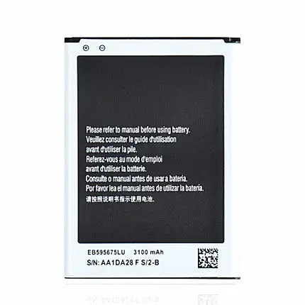 

3100mah Replacement Battery For Samsung Note2 Note 2 Mobile Phone Batteries Gt-n7100 N7108 N7102 N7105 N719 EB595675LU