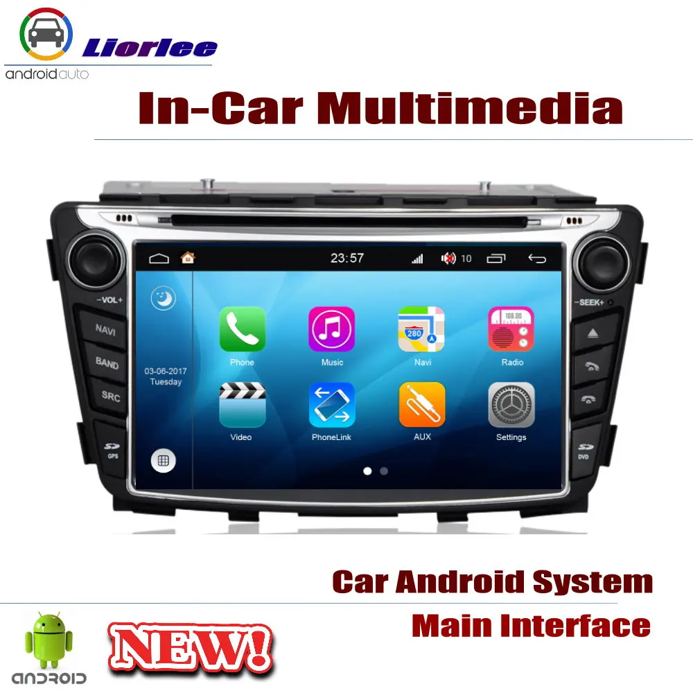 Perfect For Hyundai Grand Avega 2011~2018 Car Android GPS Navigation DVD Player Radio Stereo AMP BT USB SD AUX WIFI HD Screen Multimedia 1