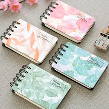Autumn Rhyme Winding Notebook 80 Page Notepad Diary Book Journal Record Office School Supplies Caderno for Kids Gifts