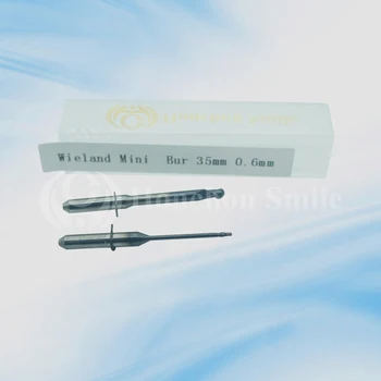 

30 pcs Wieland mini Dental zirconia burs/ Shaft 3mm 35mm Length size 2.5/1.0/0.6mm