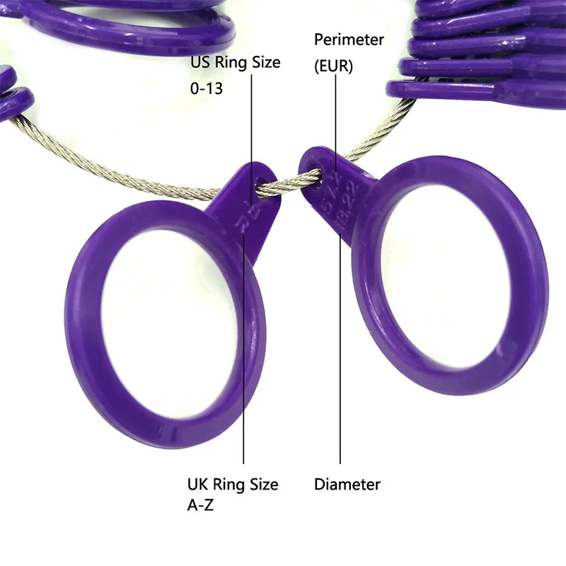Модные ювелирные изделия инструменты кольцо Размер оправки палочка палец манометр кольцо размер r измерительный Ювелирный инструмент набор Высокое качество ювелирные изделия инструменты