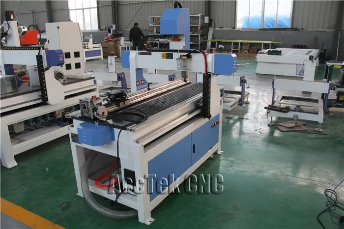 AccTek вакуумный стол линейные квадратные рельсы дерево cnc маршрутизатор 6012 ось