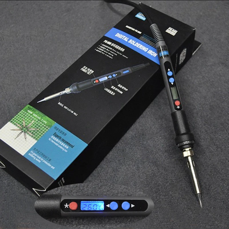 90W 220V Digital LCD Electric Soldering Iron Adjustable Temperature