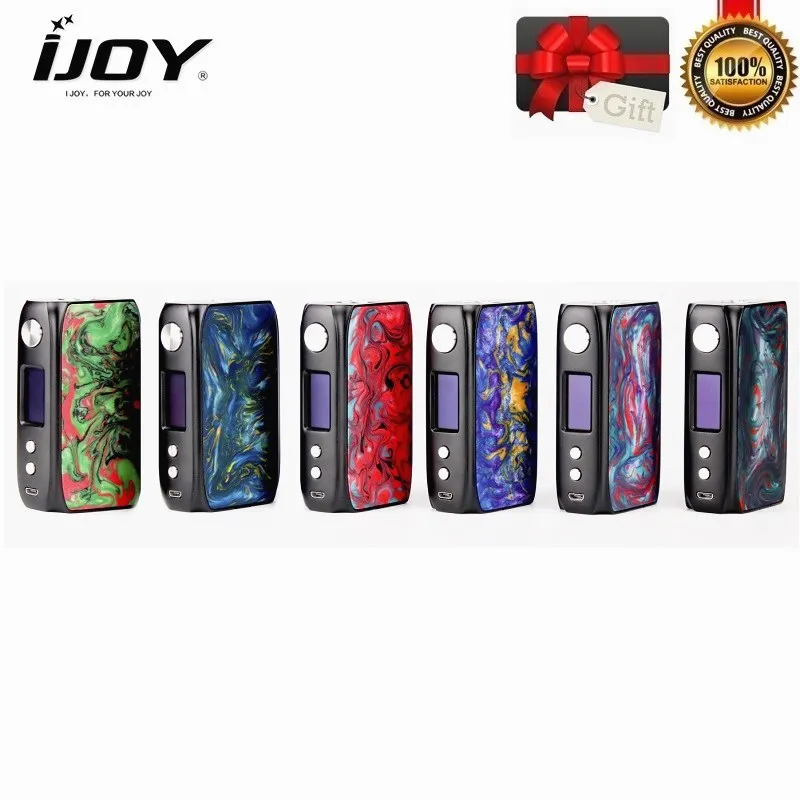 

iJoy Shogun Univ 180W Box Mod fit for Katana Vape Tank Vaporizer VS Voopoo Drag 2 157W e-Cigarette Mod Powered By Dual 18650