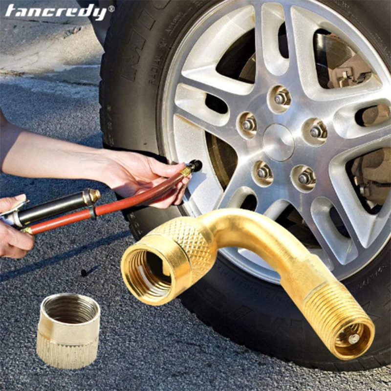 Universal Tire Tyre Valve Extension Tube Adapter for Car Truck