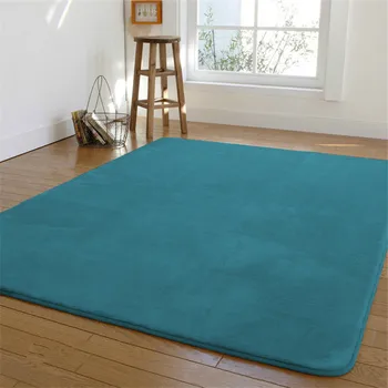 

Free shipping 100 x200cm Coral fleece carpet living room floor mat rectangular coffee table blanket sofa bed carpet floor rug