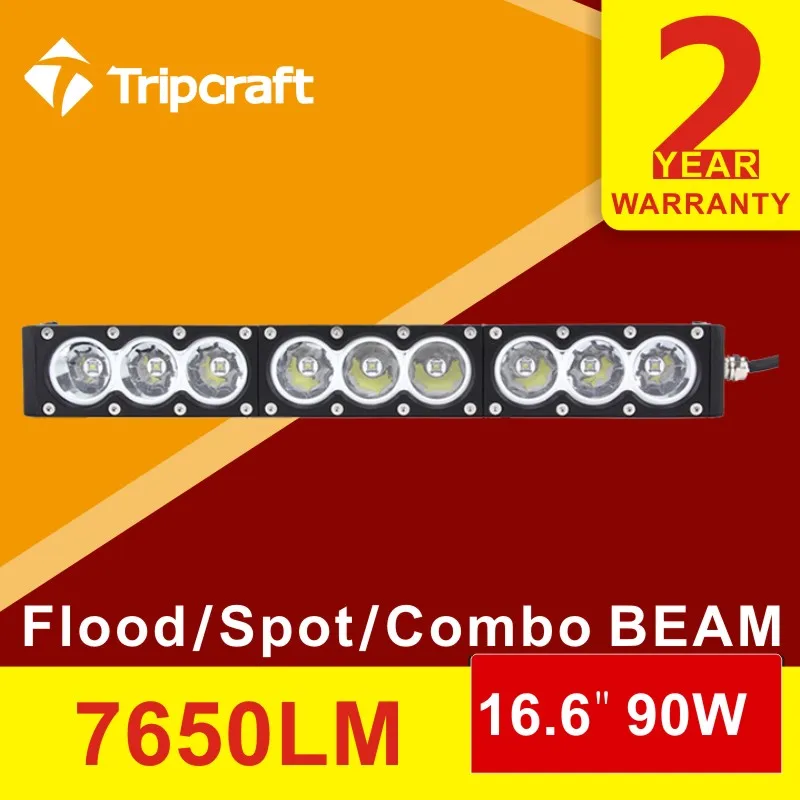 

16.5 INCH 90W CREE LED LIGHT BAR FOR OFF ROAD 4X4 SPOT FLOOD COMBO White Amber LED DRIVING LIGHT TRUCK WORKING LIGHT BAR 100W