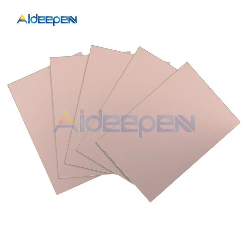 

FR4 Copper Clad Laminate Sheet Circuit Double Side PCB 10X7.5cm Single Side 7X10CM