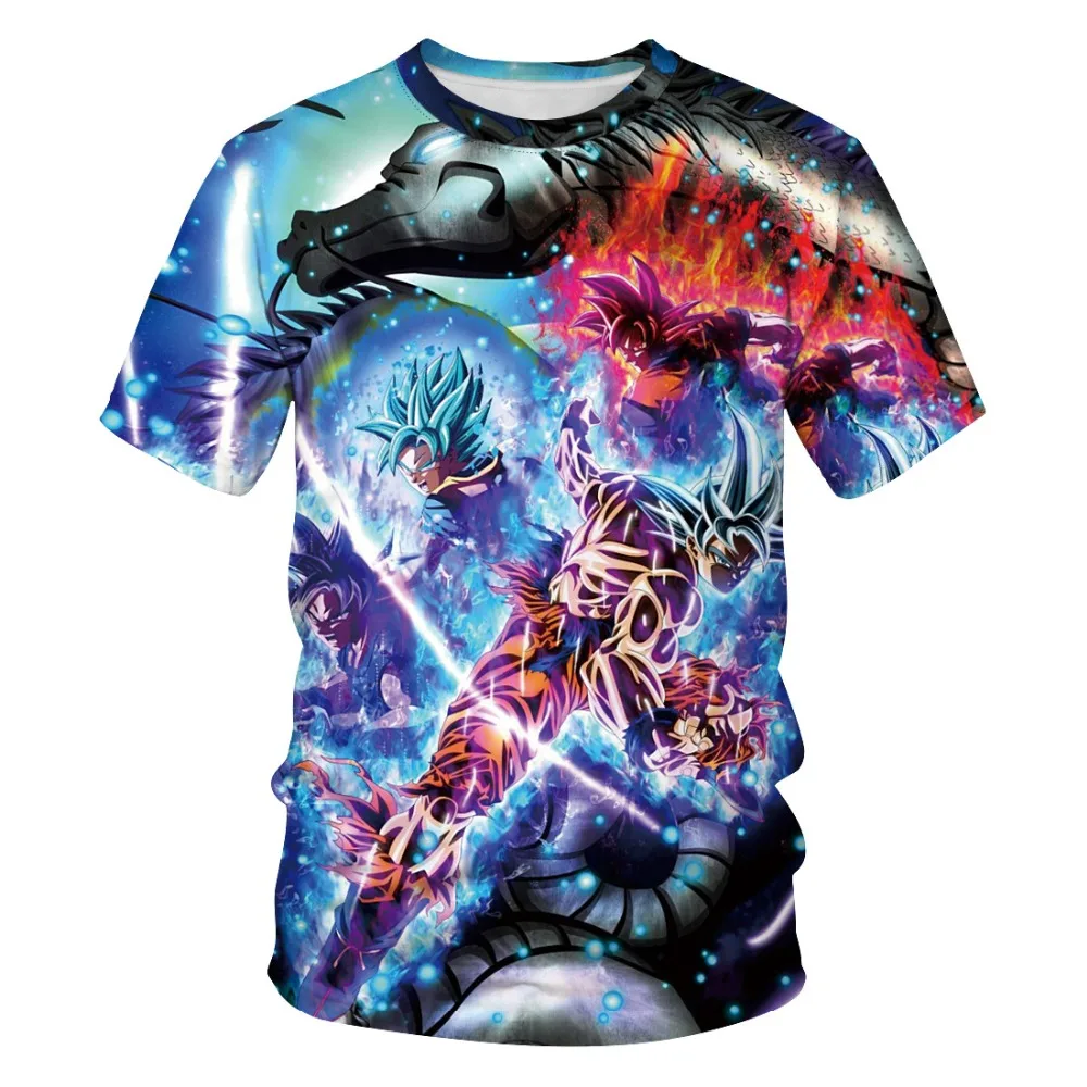

Dragon Ball Z T shirt Men Women Kid Tshirts Anime Clothes Super Saiyan Top
