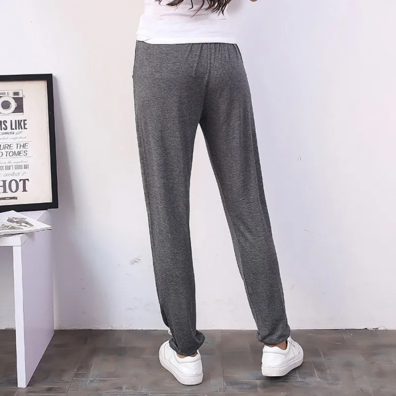 2018 Spring and summer Women Casual Sweatpants black Pant Ladies Loose Trousers Joggers Sweat Pants Pants