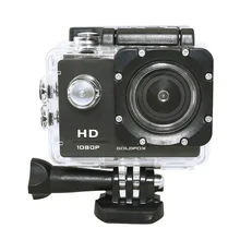 HD 1080P спортивная Экшн-камера Камера 2 дюймов ЖК-дисплей Экран Go Водонепроницаемый Pro для плавания шлем Камера DV DVR видео Запись мини Камера