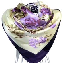(MIN ORDER $10) 2013 Big Size 90x90cm Silk Square Scarf Women Fashion Brand High Quality Cheap Imitated Silk Satin Scarves