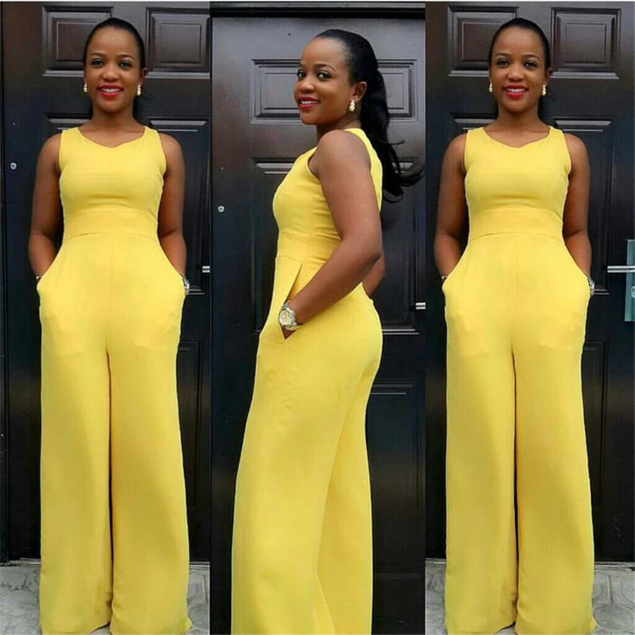Popular Yellow Jumpsuit-Buy Cheap Yellow Jumpsuit lots