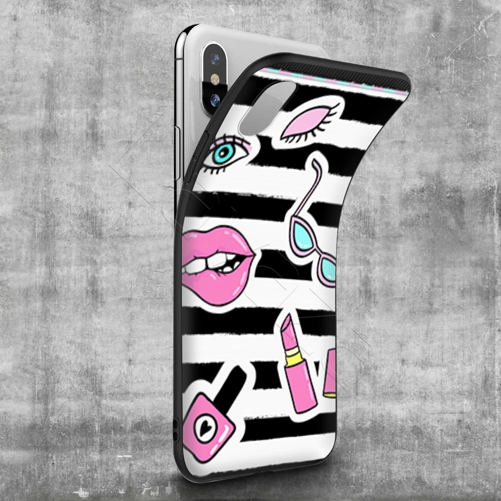 Lavaza в виде красных губ губная чехол для iPhone 12 11 Pro XS Max XR X 8 7 6 6S Plus 5 5s se|Бамперы| |
