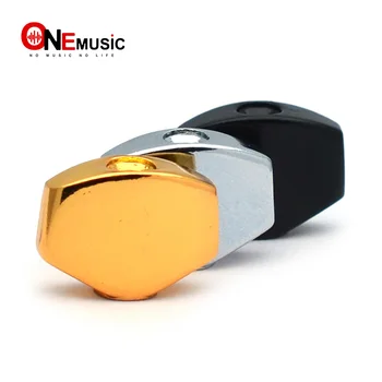 

Metal Small Square Shape Guitar Tuning Peg Tuners Machine Head Replacemen Buttons knob Handle Tip Gold Black Chrome