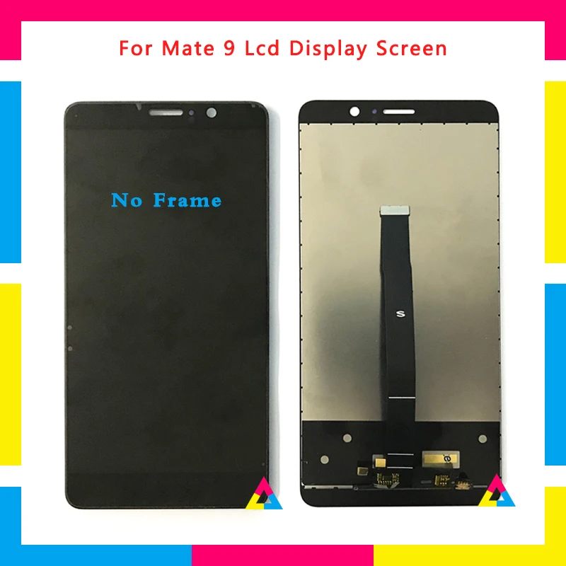 

5pca/lot LCD Display Screen With Touch Screen Digitizer Assembly For Huawei Mate 9 Mate9 Black White Gold DHL