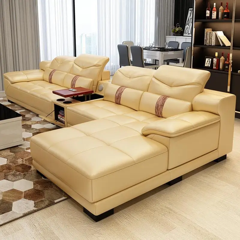 Couch Sectional Oturma Grubu Divano Asiento Home Kanepe Puff Para Sala Leather Set Living Room Furniture Mobilya Mueble Sofa