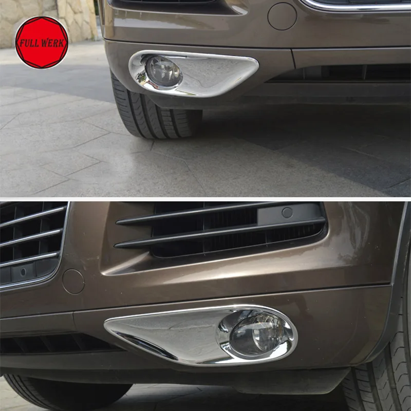 Накладки на передние противотуманные фасветильник для VW Touareg 2011 2012 2013 2014 2015 2