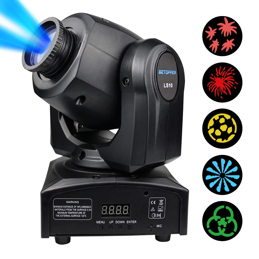 

BETOPPER (2pcs/lot) DMX LED Moving Head Stage Light Wedding Christmas Disco Dj Stage Lighting Effect Projector Christmas Light