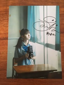 

hand signed Saito Asuka autographed photo 5*7 free ship J-POP 082018F