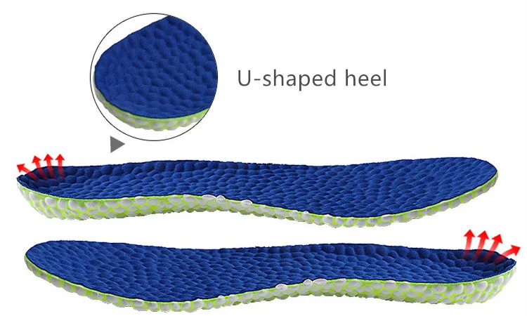 Мужская стелька для обуви, удобная стелька для кроссовок, амортизирующая спортивная обувь, размер 39-45, s053