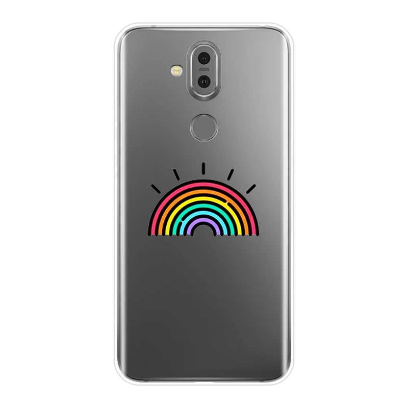 Силиконовый чехол для Nokia 7 1 6 5 3 2 Plus мягкая задняя крышка 1|Бамперы| |