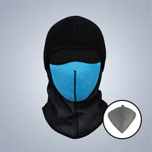 Термальная зимняя велосипедная маска для мужчин и женщин, спортивные маски для всего лица, маска для велоспорта, бега, катания на лыжах, PM2.5, дышащая Зимняя Маска-шарф