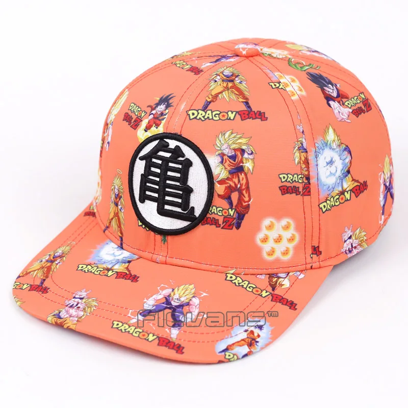 

Anime Dragon Ball Z Casual Baseball Cap Men Women Embroidery Unisex Couple Cap Fashion Snapback Caps
