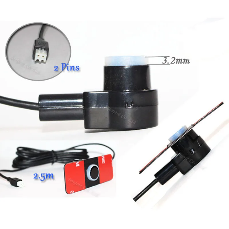 Original 16.5mm Car LED Parking Sensor 8 sensors Auto Car Detector Parktronic Display Reverse Backup Radar Monitor System