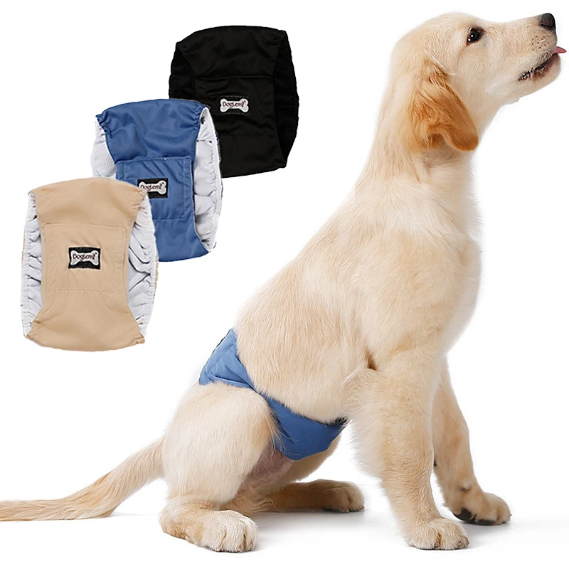 XS-XL Premium Washable Puppy Male Dog Belly Band Reusable Wrap Diapers for Male Dogs Doggie Diapers for Small Medium Dogs