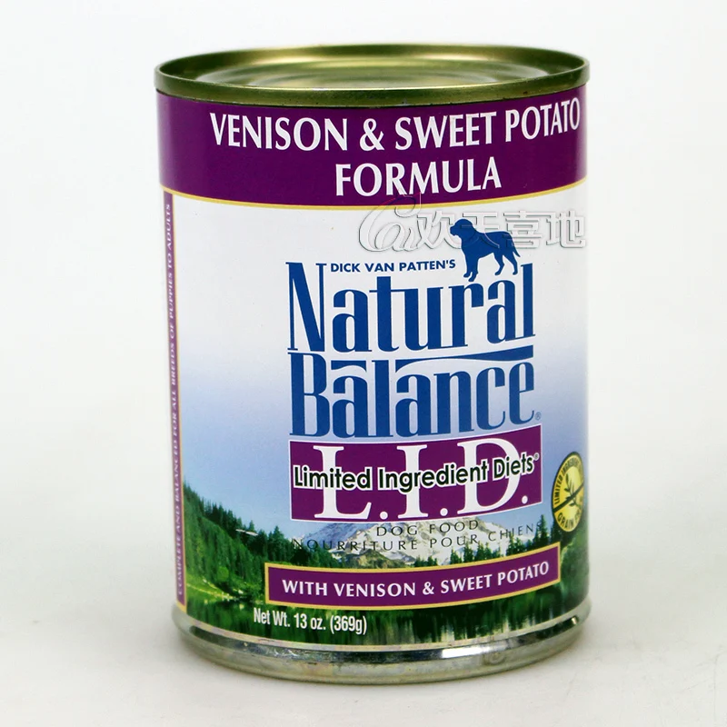 USA Snowy venison Sweet Potato Recipe Dog Food 369g canned dog food wet