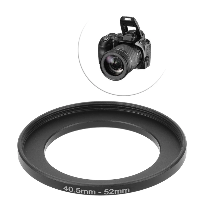 

40.5mm To 52mm Metal Step Up Rings Lens Adapter Filter Camera Tool Accessories