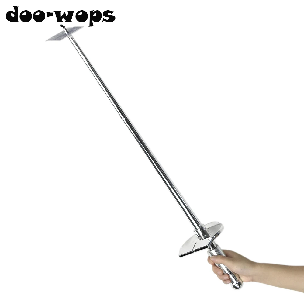 

Sword Thru / Through Card Magic Tricks Vintage Card Sword Magia Magician Stage Illusions Gimmick Props Mentalism Fun