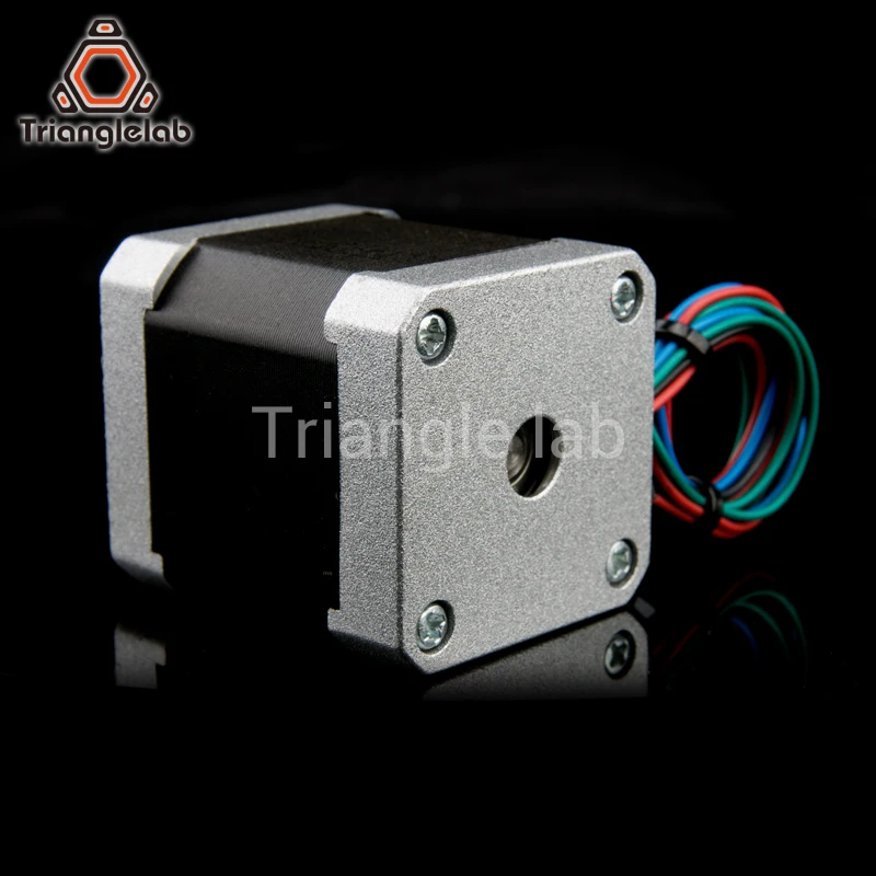 1PCS trianglelab Custom NEMA17 0.9 Stepper Motor L48MM for TITAN Extruder AQUA for 3D printer EXtruder 1.68A