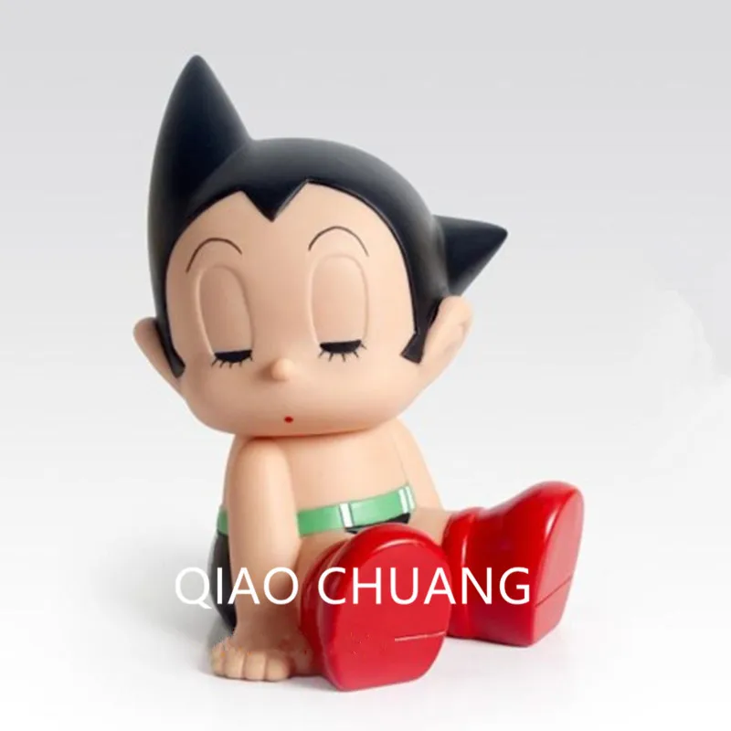 Аниме Osamu Tezuka Tetsuwan Atom Saving Box 2 шт. версия Q Smile And Close Your Eyes Astroboy ПВХ экшн фигурки