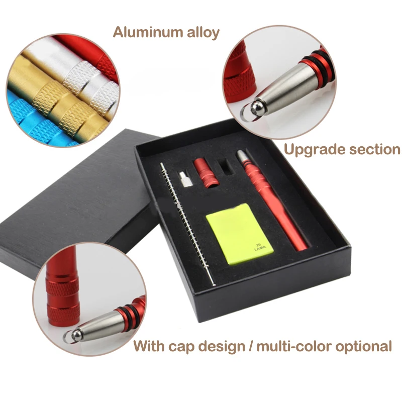 

New upgrade Tattoo barber Hair magic Engrave Razor Pen for Eyebrows Beards Shaving Salon DIY Blades Hair Styling carve scissors