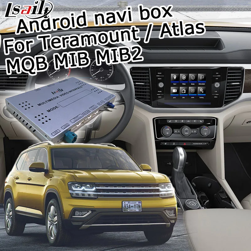 Интерфейсная коробка для Volkswagen Teramont Android/carplay атлас Tiguan 6 5 8 9 2 дюйма откройте себя