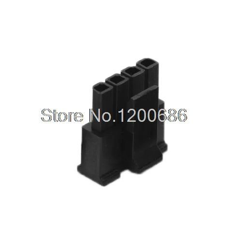 6PIN 15 см 22AWG Molex 3,0 мм 6pin 43645-0600 Мужской Силовой провод жгут Micro-Fit 3,0 гнездо корпус Однорядный 6 схем черный