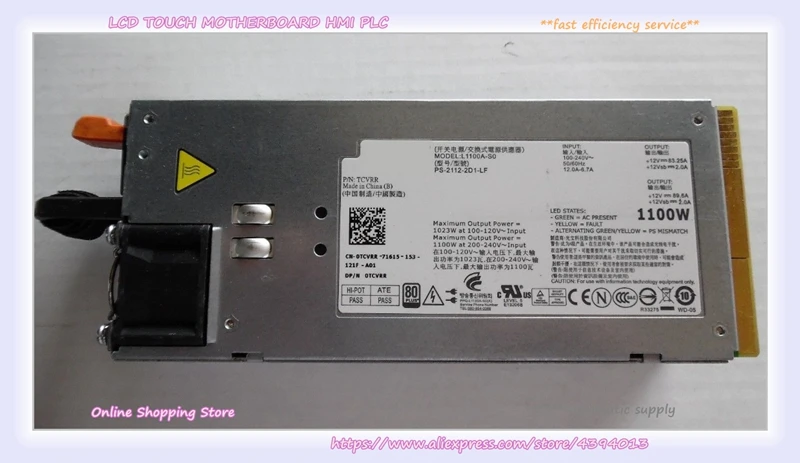 Для T715 R510 R5500 R715 R810 R910 1100 Вт источник питания TCVRR 1Y45R | Обустройство дома