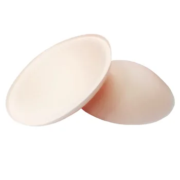 

Round Cotton Cup Bikini Top Chest Pad Bra Insert Woman Removeable Seamless