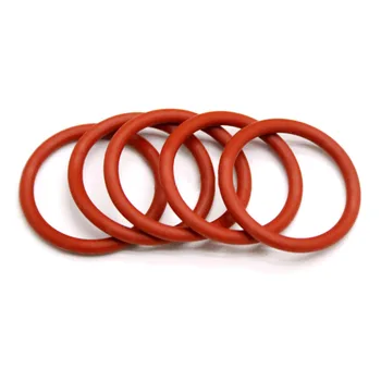 

20/50Pcs M10-M70 Red Silicon O-Ring Seals High Temperature Seal Silicone Rubber Sealing Ring Food Grade Silicone