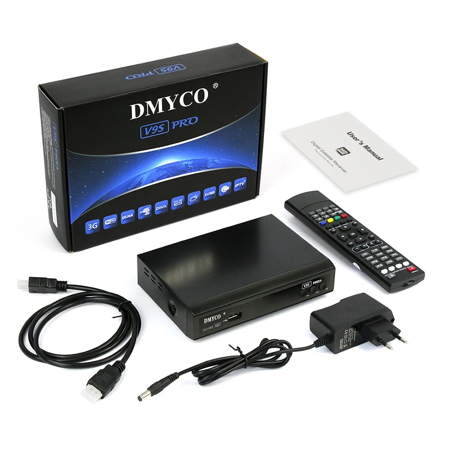 

4pcs V9S Pro DVB-S2 lnb Satellite Receiver add 4pcs usb wifi