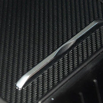 

For Tesla Model X S Car Interior Sticker Carbon Fiber Trim Control Box