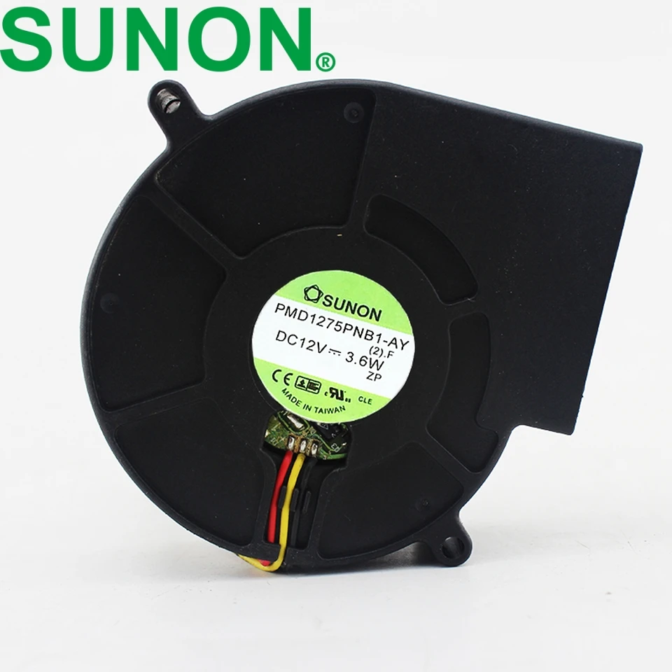 1 шт. PMB1275PNB1 AY 12V 3 6 Вт вентилятора Встроенный квази 7530 70 мм 75*75*30 специальные