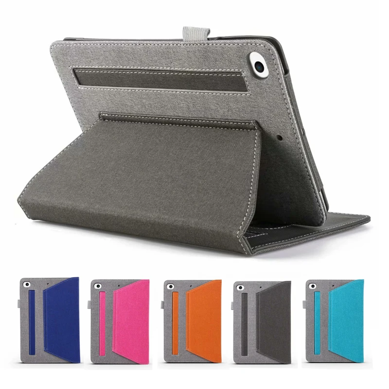 Case For Apple iPad mini 5 2019 case Smart Auto Sleep/Wake Up Cotton fabric Soft Case for iPad mini 1 2 3 4 case kimTHmall