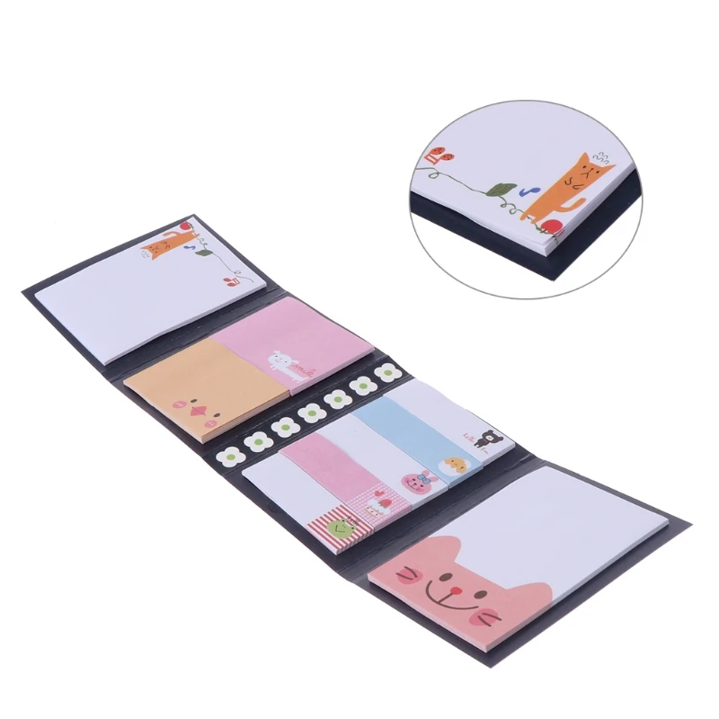

Cute Cartoon Animal Sticky Note Memo Pad Notebook Label Stationery Gift
