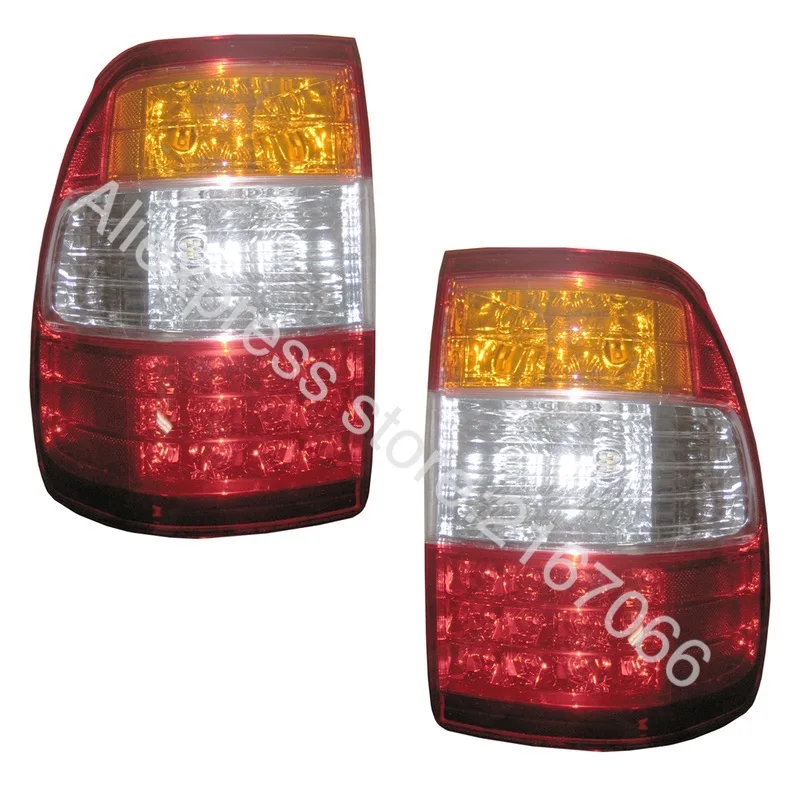 

Tail Lights LED fits TOYOTA LAND CRUISER 100 2005 2006 2007 Rear Lamps SET LEFT + RIGHT PAIR