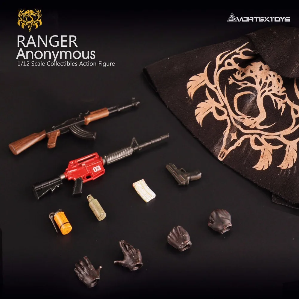 Vortex Toys YEW серия Ranger Anonymous 1/12 фигурка