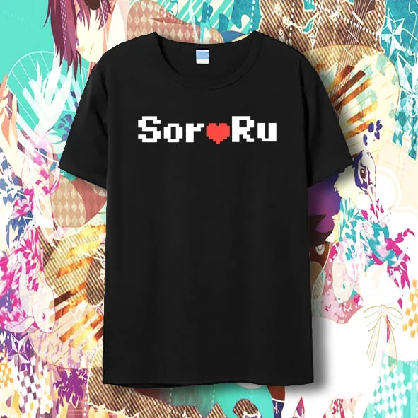 

Niconico Mafumafu Anime Tee Cotton Cosplay Short Sleeve T-Shirt